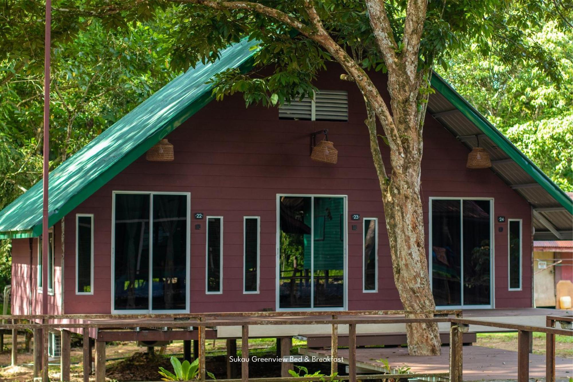 ซูเกา กรีนวิว เบ้ด แอนด์ เบคฟราสต์ Bed & Breakfast Sukau ภายนอก รูปภาพ